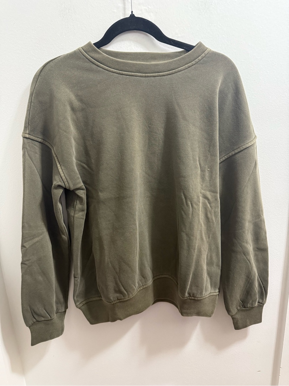 BTW-4502Y Zenana Dk Olive Fleece Pullover